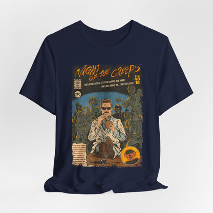 Night of The Creeps Horror Movie | Unisex Graphic Short Sleeve Tee