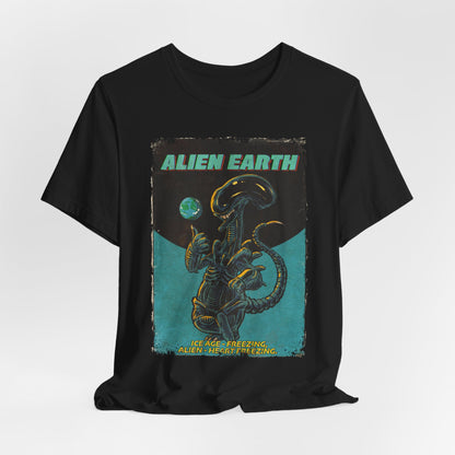Alien Earth Horror Sci-fi TV Series | Unisex Graphic Short Sleeve Tee