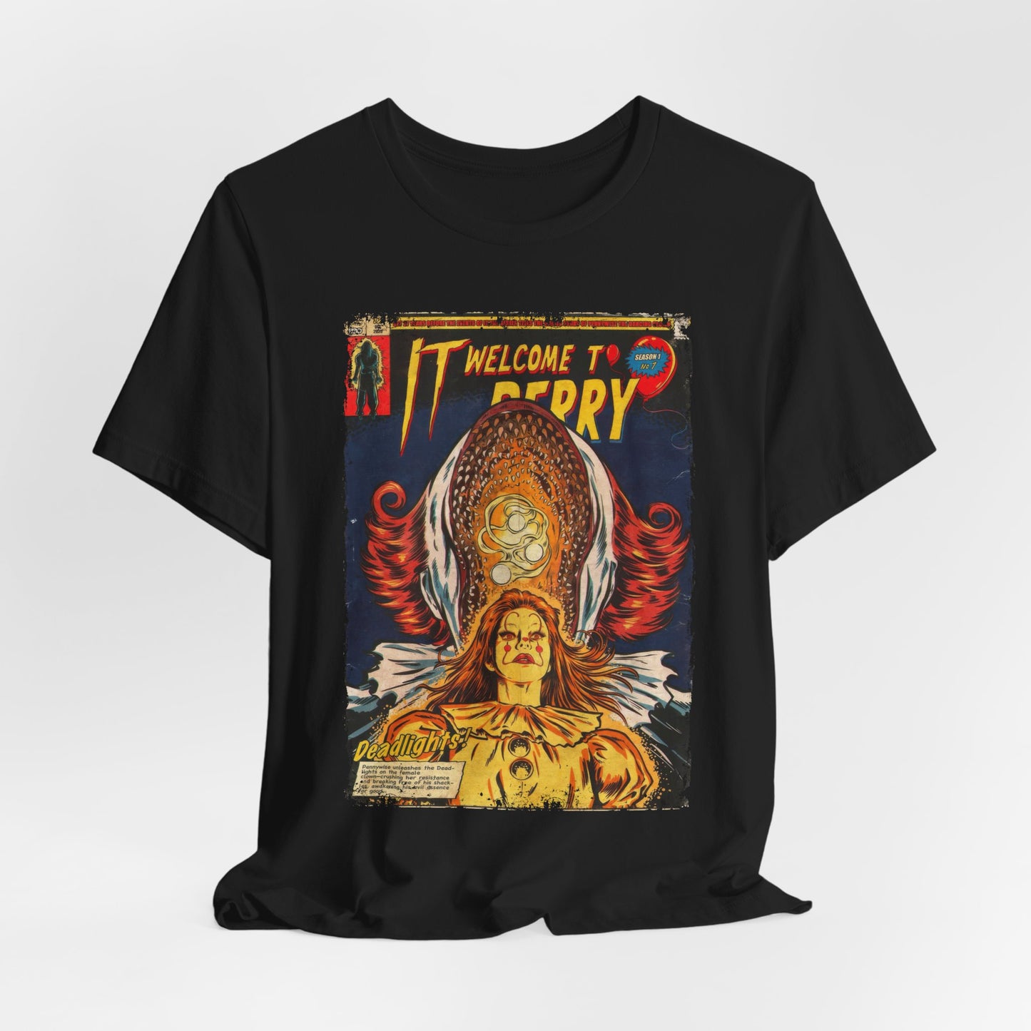 IT Welcome To Derry Horror TV Series | Unisex Graphic Short Sleeve Tee