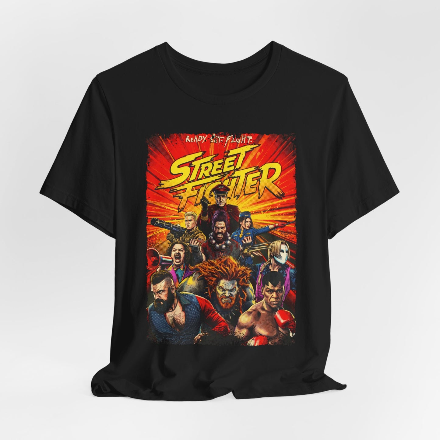 Street Fighter Action Video Game Movie | Unisex Graphic Short Sleeve Tee