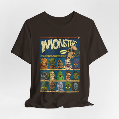 Monsters Horror Movie | Unisex Graphic Short Sleeve Tee