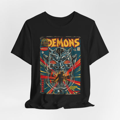 Demons Horror Movie | Unisex Graphic Short Sleeve Tee
