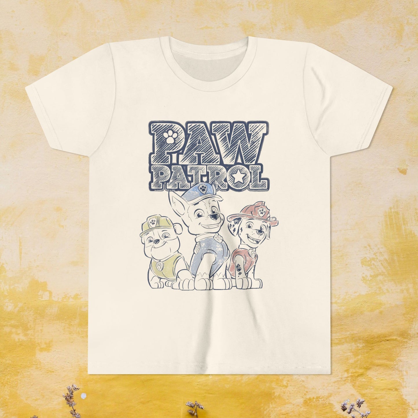 Paw Patrol T-shirt - Animation TV Series Youth Short Sleeve Tee