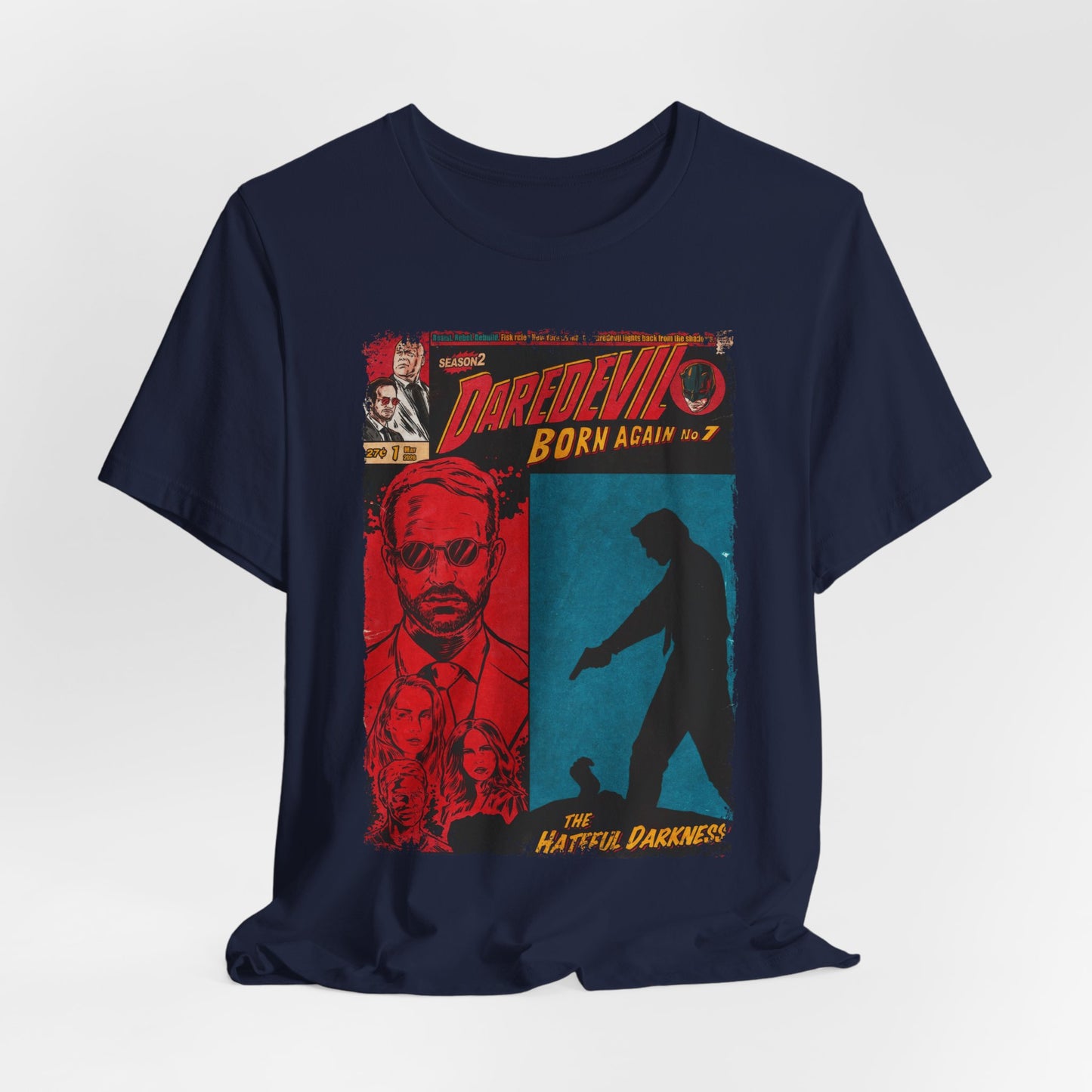 Daredevil Superhero TV Series | Unisex Graphic Short Sleeve Tee