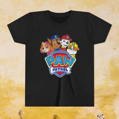 Paw Patrol T-shirt - Animation TV Series Youth Short Sleeve Tee