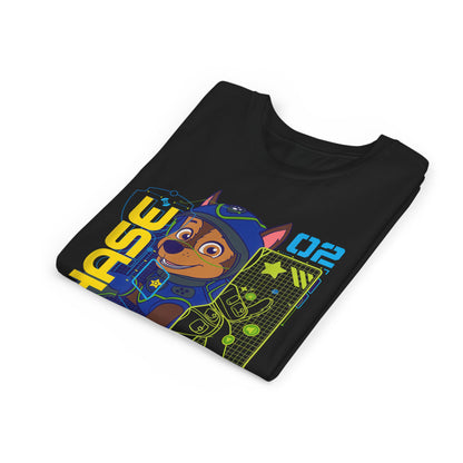 Chase - Paw Patrol T-shirt - Animation TV Series Youth Short Sleeve Tee