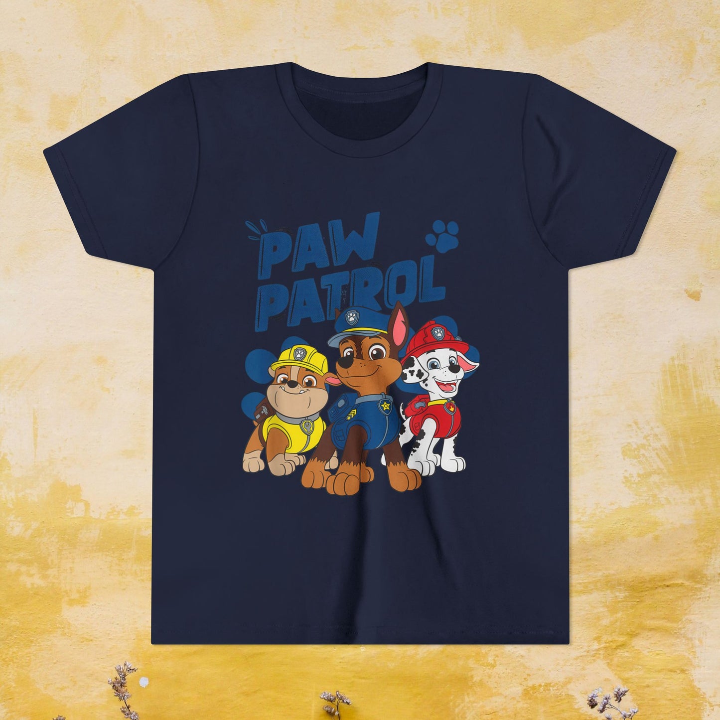 Paw Patrol T-shirt - Animation TV Series Youth Short Sleeve Tee