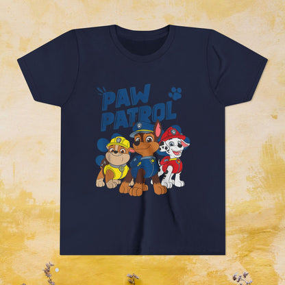 Paw Patrol T-shirt - Animation TV Series Youth Short Sleeve Tee