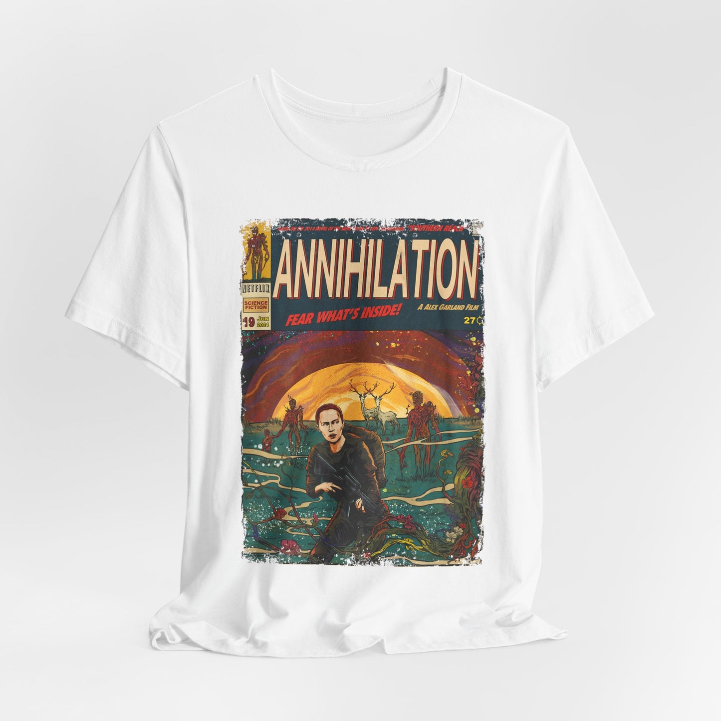 Annihilation Horror Movie | Unisex Graphic Short Sleeve Tee