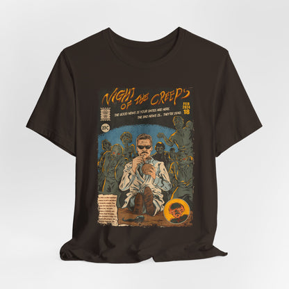 Night of The Creeps Horror Movie | Unisex Graphic Short Sleeve Tee