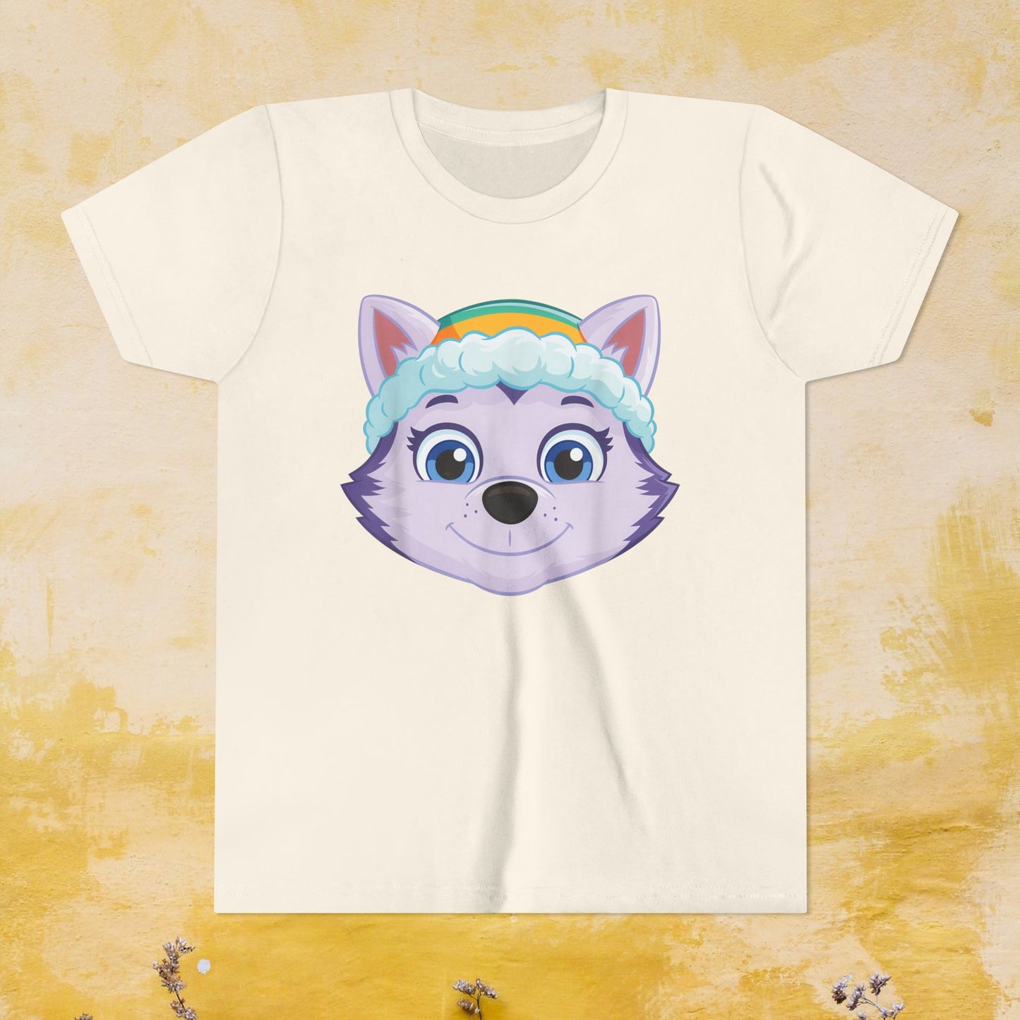 Everest - Paw Patrol T-shirt - Animation TV Series Youth Short Sleeve Tee