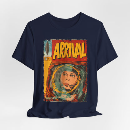 Arrival Horror Sci-fi Movie | Unisex Graphic Short Sleeve Tee