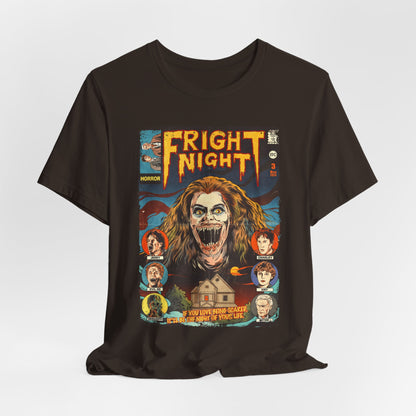 Fright Night Horror Movie | Unisex Graphic Short Sleeve Tee