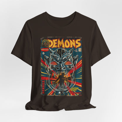 Demons Horror Movie | Unisex Graphic Short Sleeve Tee