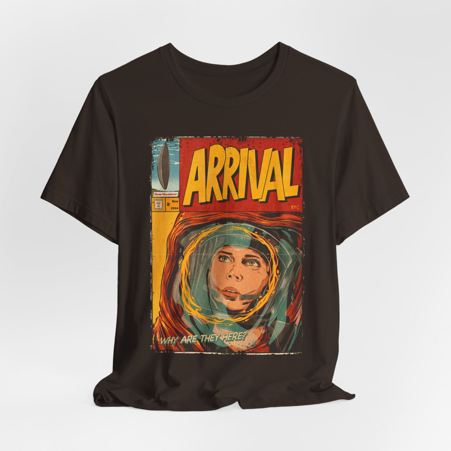 Arrival Horror Sci-fi Movie | Unisex Graphic Short Sleeve Tee