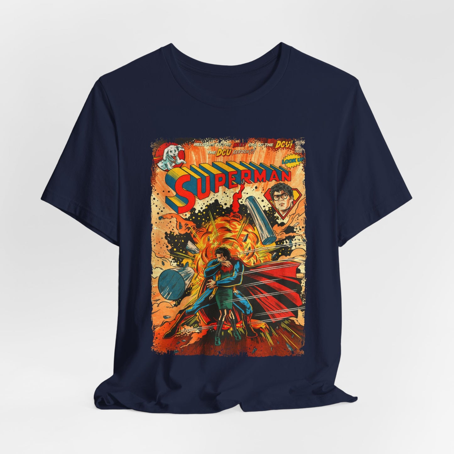 Superman Superhero Movie | Unisex Graphic Short Sleeve Tee