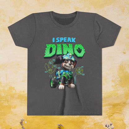 I Speak Dino - Paw Patrol: The Dino Movie T-shirt - Animation TV Series Youth Short Sleeve Tee