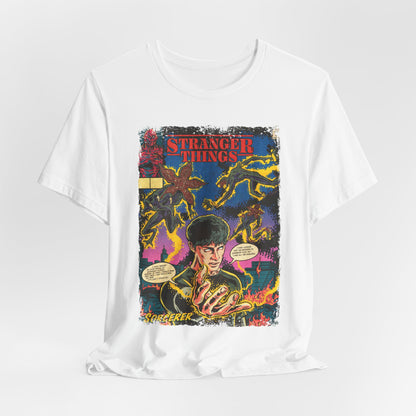Stranger Things Horror Sci-Fi TV Series | Unisex Graphic Short Sleeve Tee
