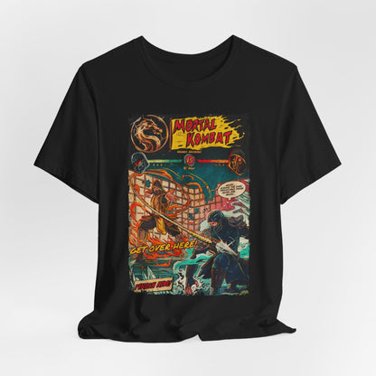 Mortal Kombat Action Video Game Movie | Unisex Graphic Short Sleeve Tee