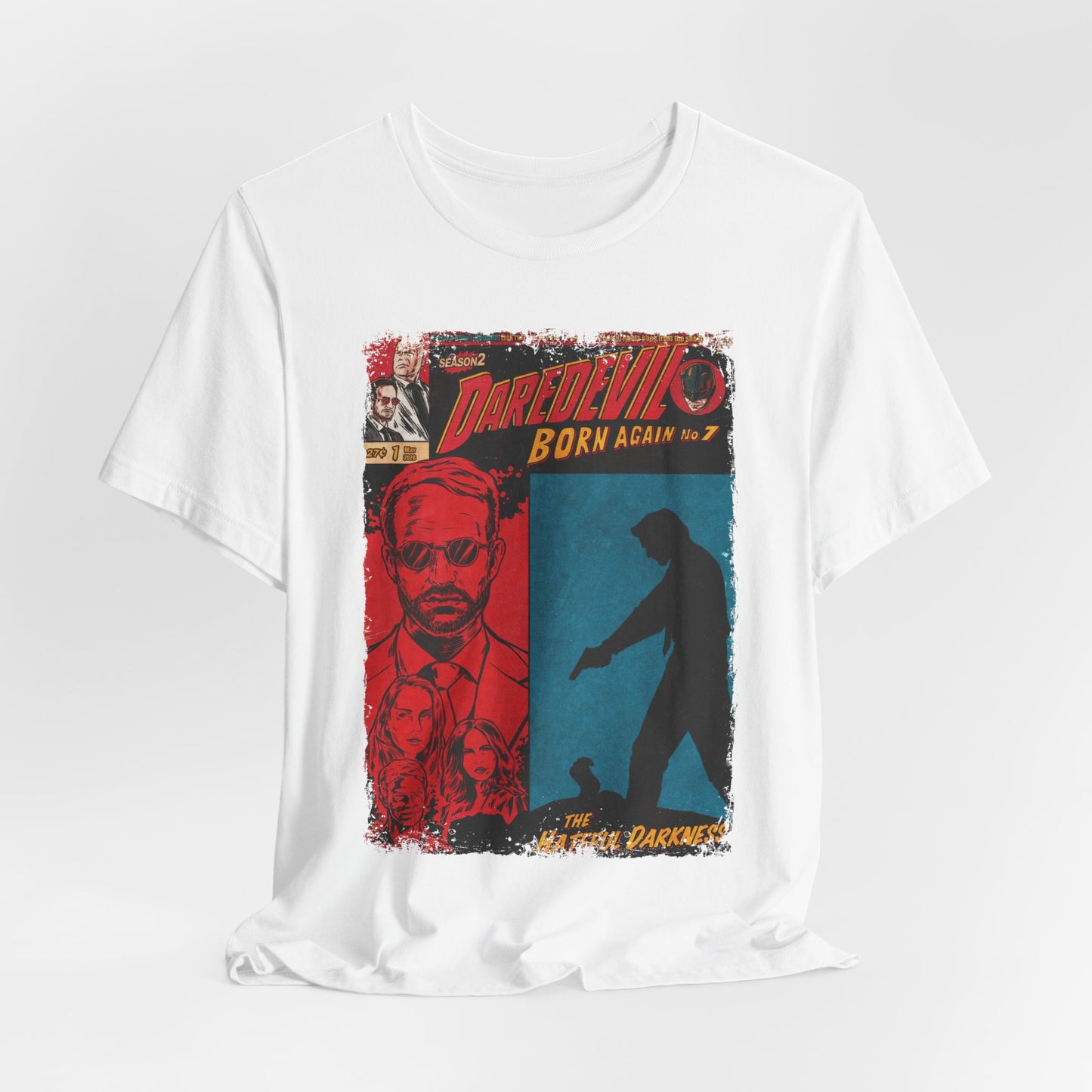 Daredevil Superhero TV Series | Unisex Graphic Short Sleeve Tee