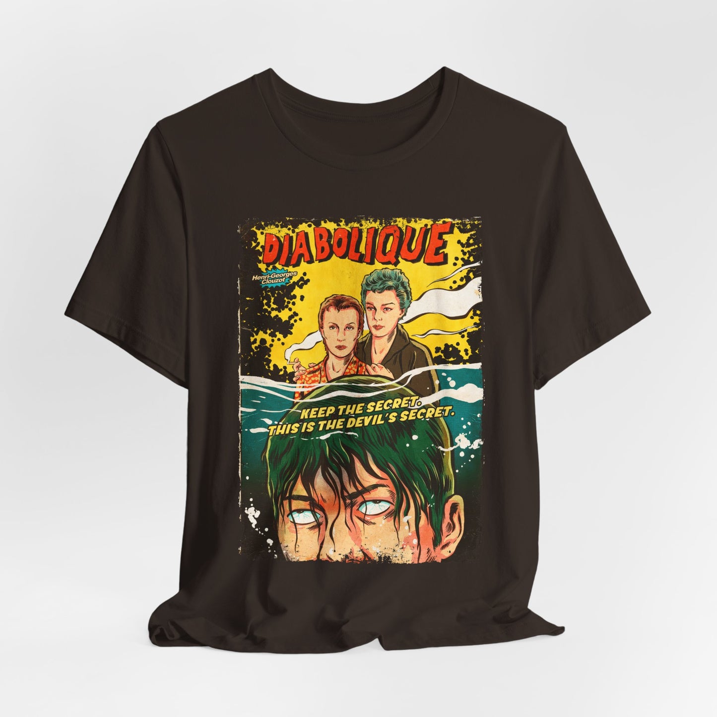 Diabolique Horror Movie T-Shirt | Unisex Graphic Short Sleeve Tee