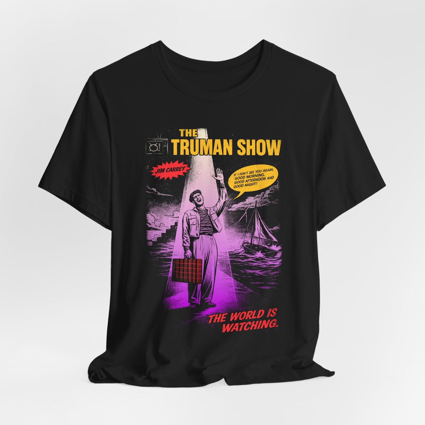 The Truman Show Movie T-Shirt | Unisex Graphic Short Sleeve Tee