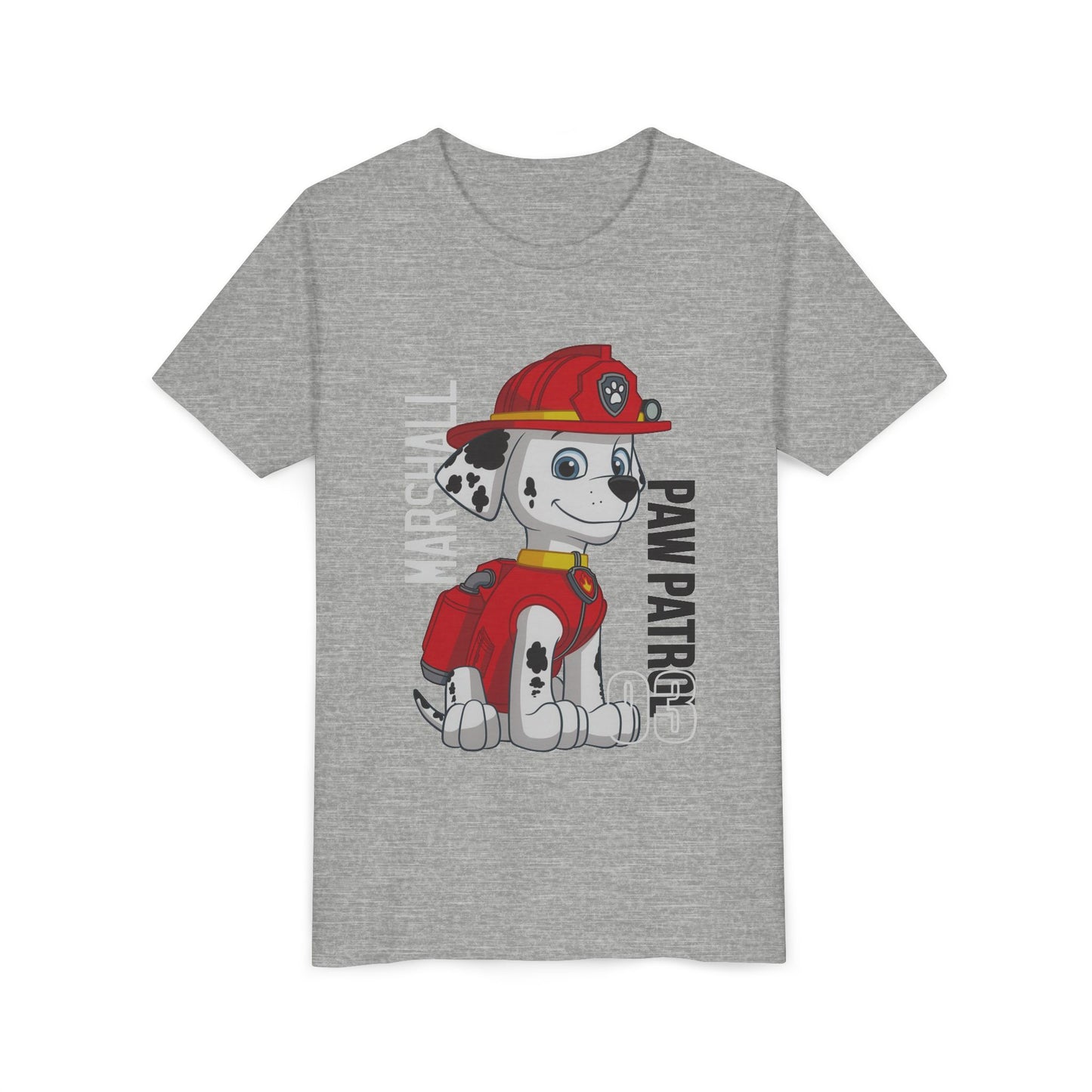 Marshall - Paw Patrol T-shirt - Animation TV Series Youth Short Sleeve Tee
