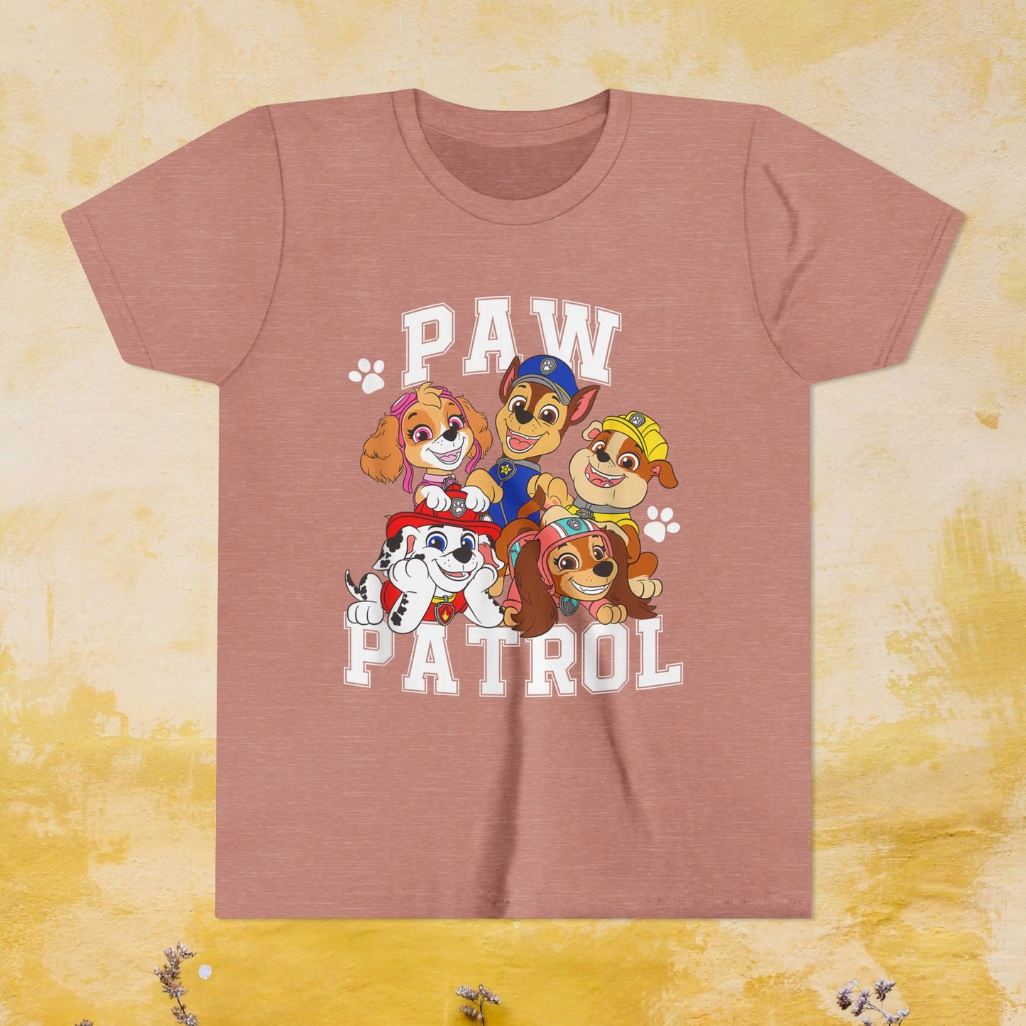 Paw Patrol T-shirt - Animation TV Series Youth Short Sleeve Tee