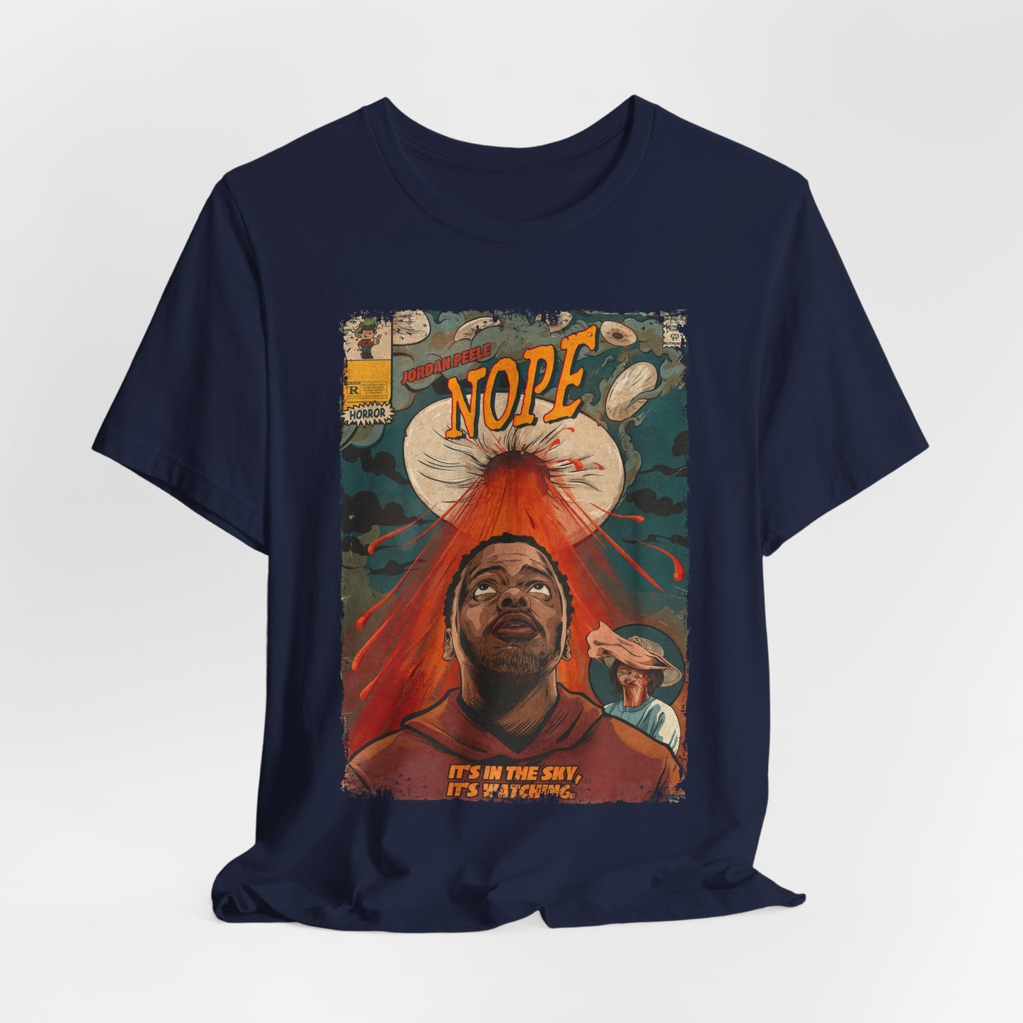 Nope Horror Movie | Unisex Graphic Short Sleeve Tee