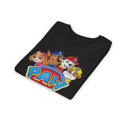 Paw Patrol T-shirt - Animation TV Series Youth Short Sleeve Tee