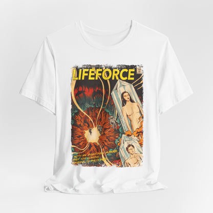 Lifeforce Horror Movie | Unisex Graphic Short Sleeve Tee