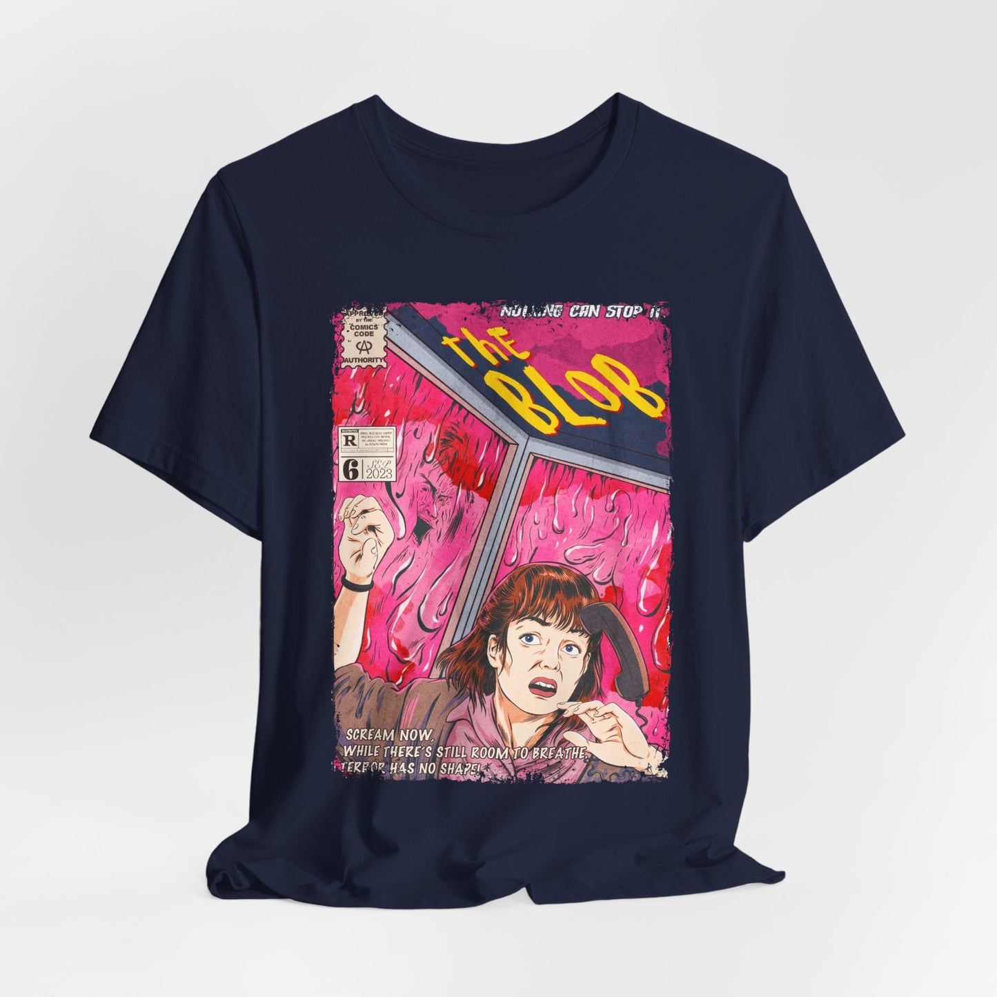 The Blob Horror Movie | Unisex Graphic Short Sleeve Tee