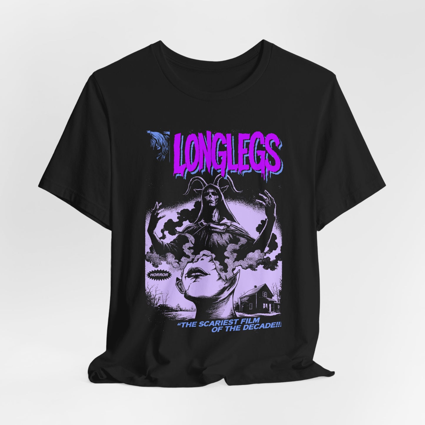 Longlegs Horror Movie T-Shirt | Unisex Graphic Short Sleeve Tee