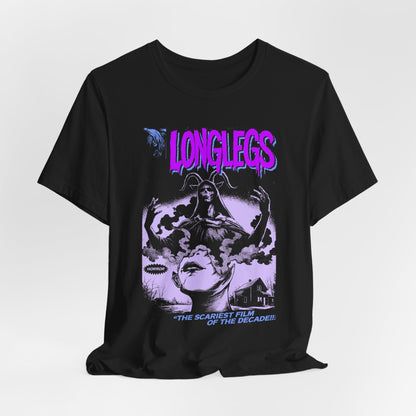 Longlegs Horror Movie T-Shirt | Unisex Graphic Short Sleeve Tee