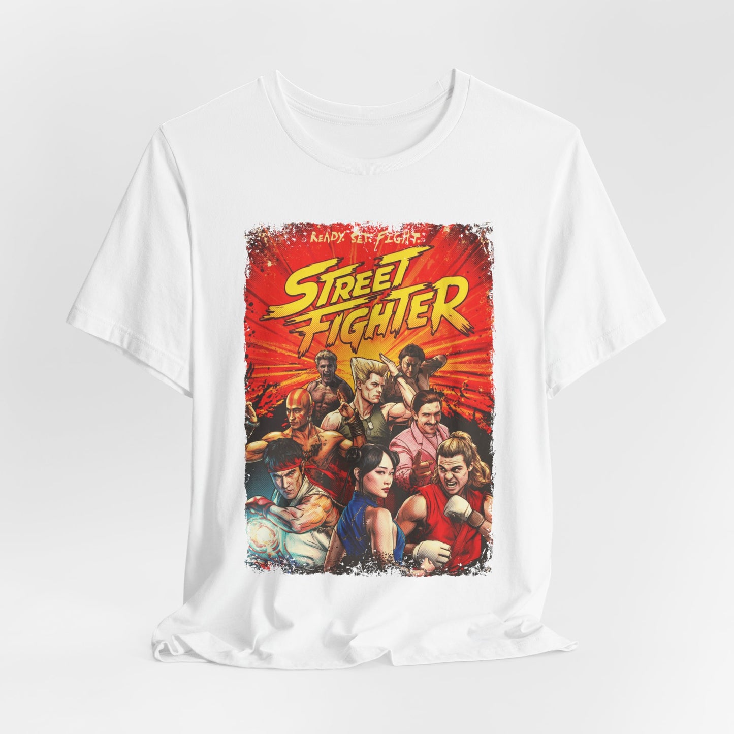 Street Fighter Action Video Game Movie | Unisex Graphic Short Sleeve Tee