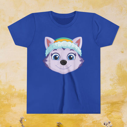 Everest - Paw Patrol T-shirt - Animation TV Series Youth Short Sleeve Tee