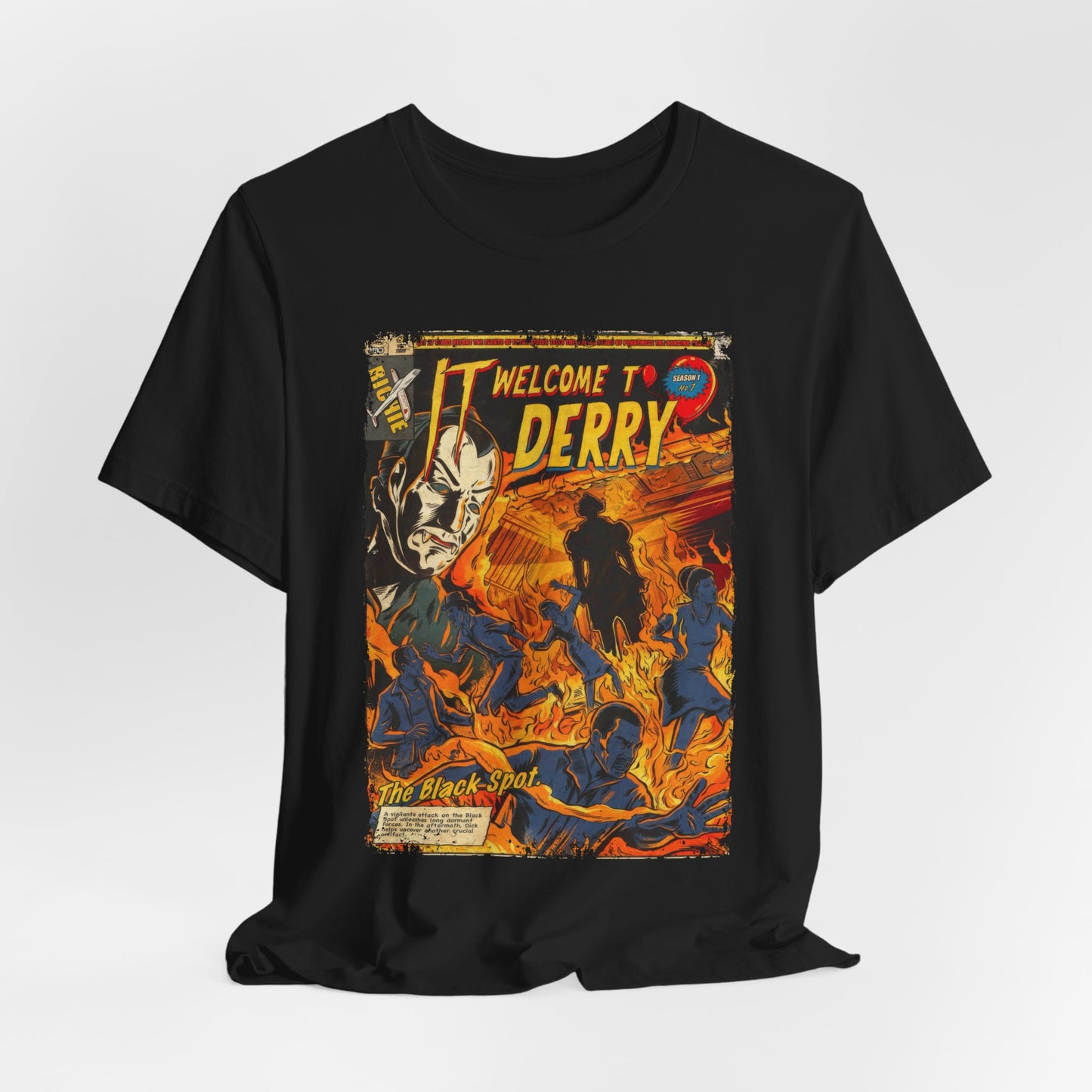 IT Welcome To Derry Horror TV Series | Unisex Graphic Short Sleeve Tee