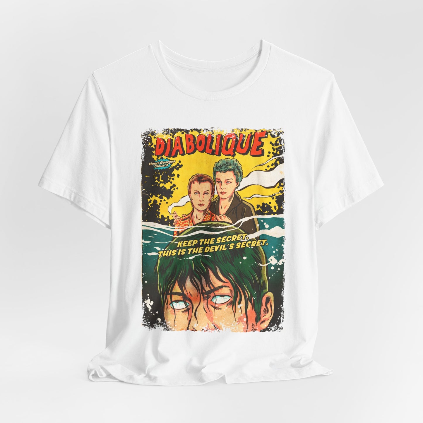Diabolique Horror Movie T-Shirt | Unisex Graphic Short Sleeve Tee
