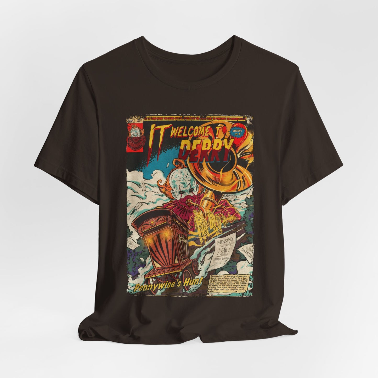 IT Welcome To Derry Horror TV Series | Unisex Graphic Short Sleeve Tee