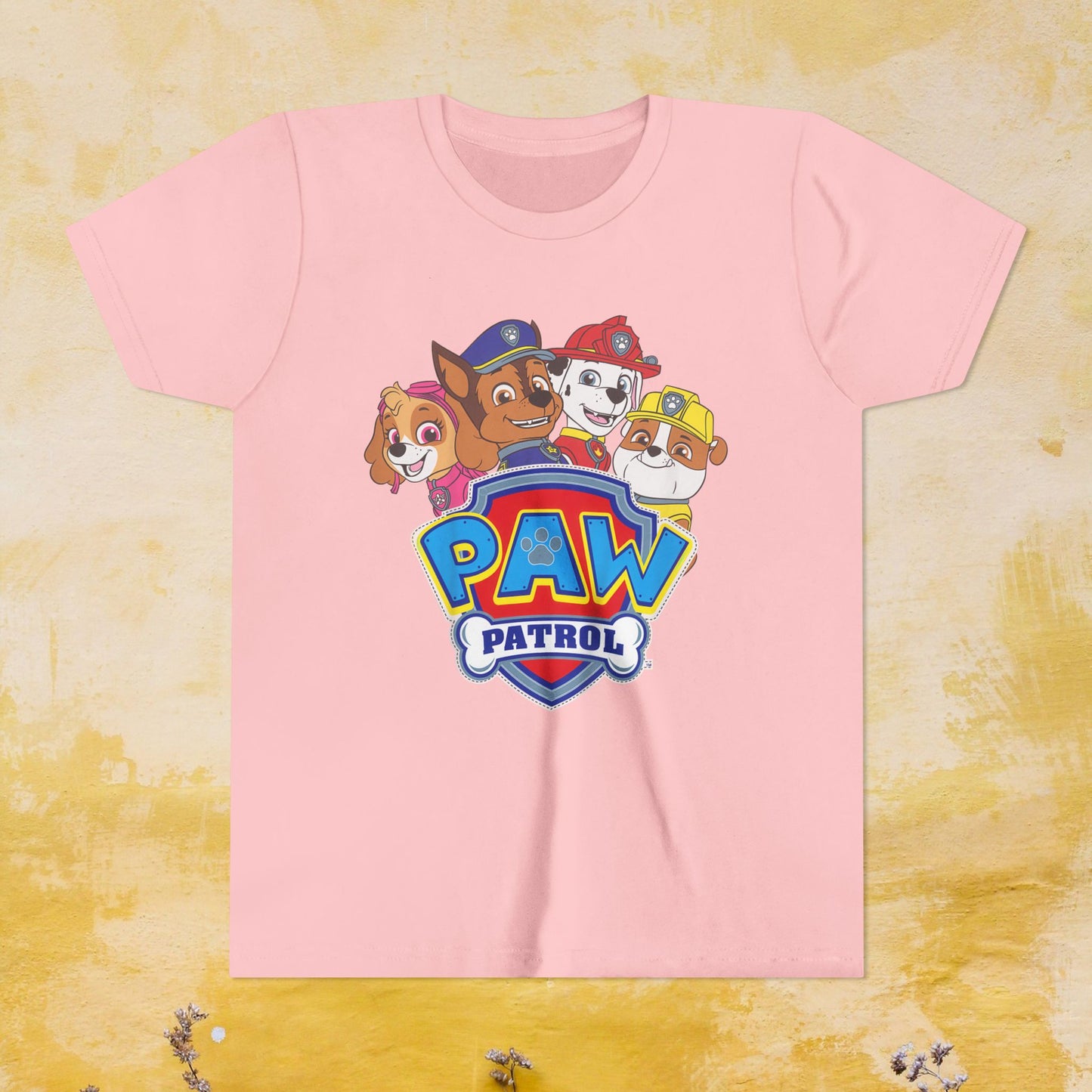 Paw Patrol T-shirt - Animation TV Series Youth Short Sleeve Tee
