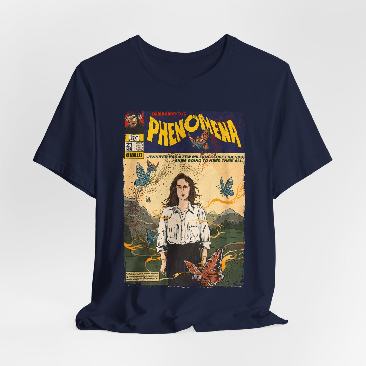 Phenomena Horror Movie | Unisex Graphic Short Sleeve Tee
