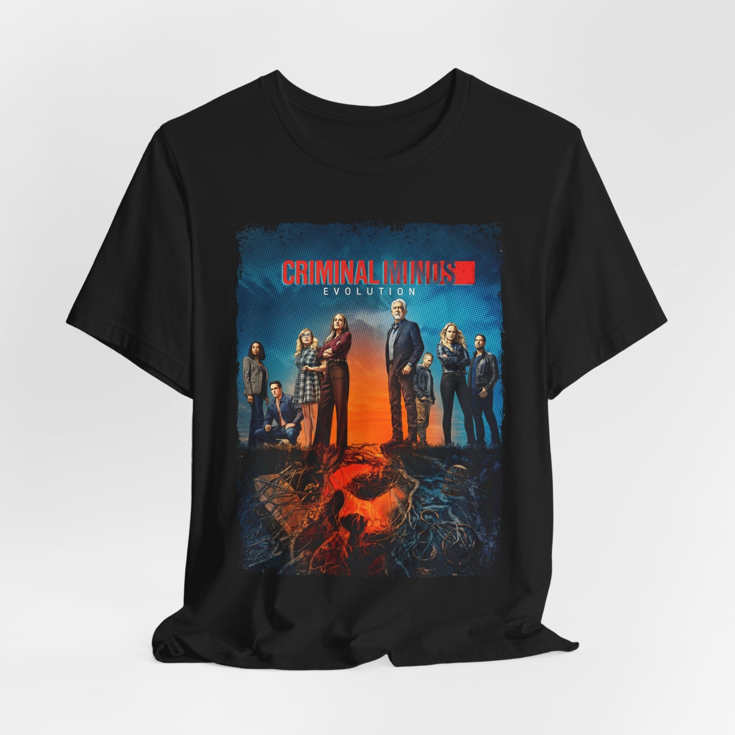 Criminal Minds TV Series T-Shirt | Unisex Graphic Short Sleeve Tee