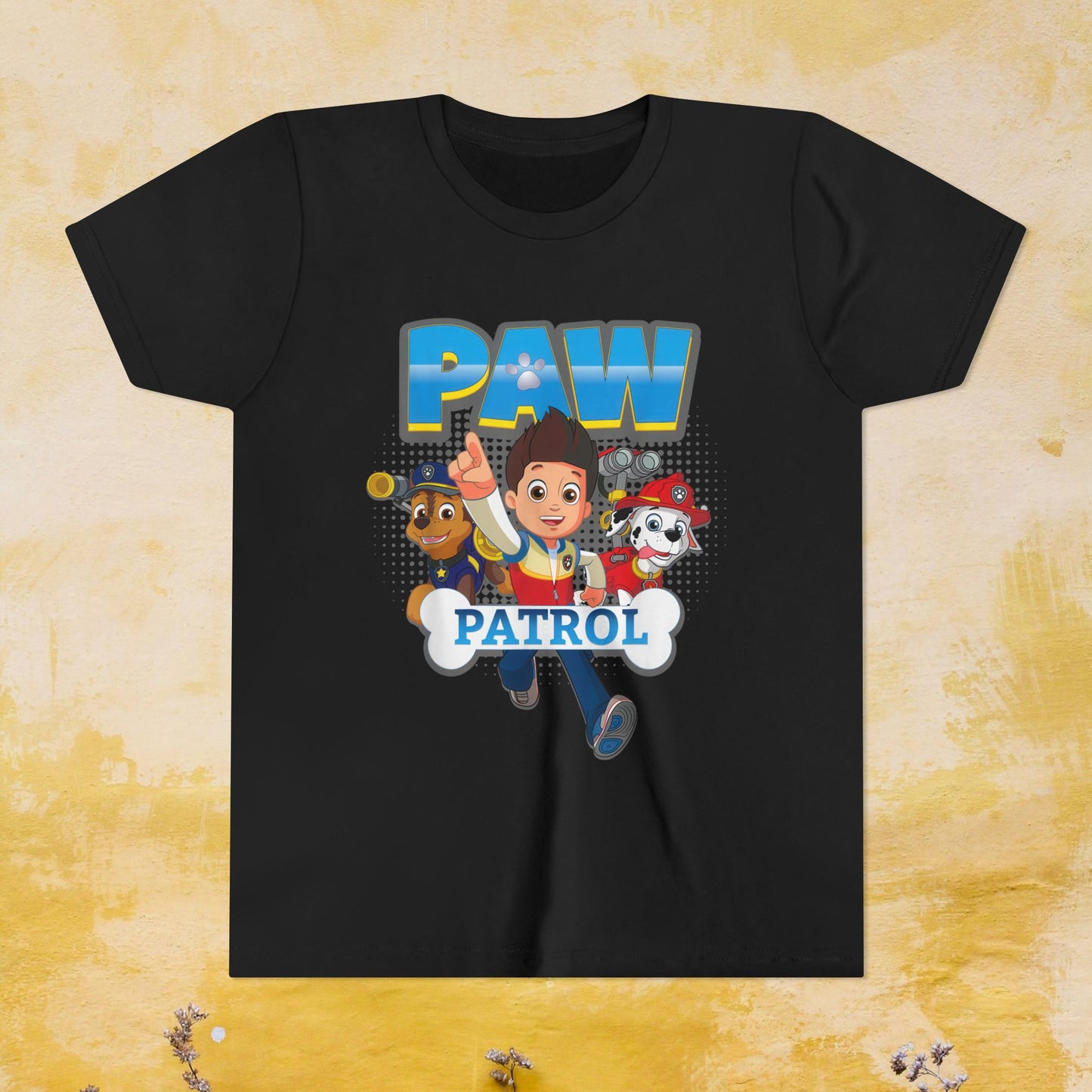 Paw Patrol T-shirt - Animation TV Series Youth Short Sleeve Tee