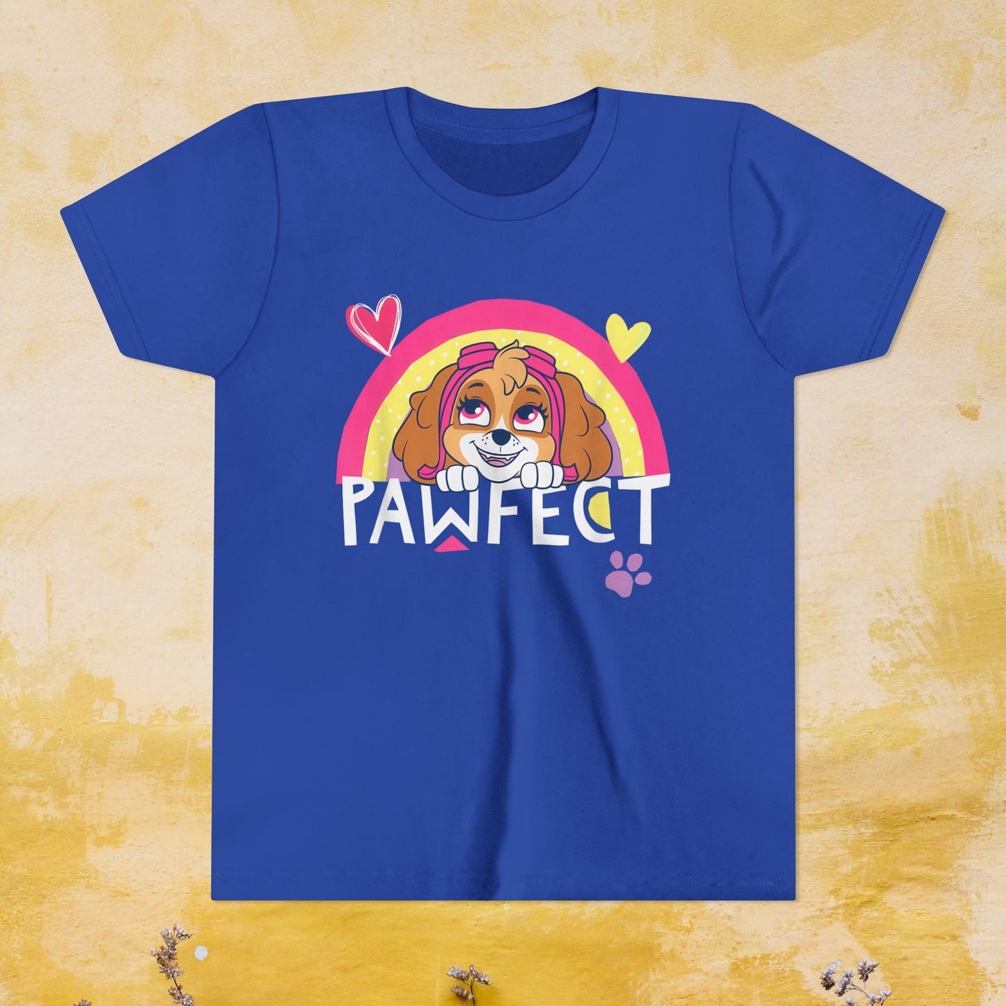 Pawfect - Paw Patrol T-shirt - Animation TV Series Youth Short Sleeve Tee