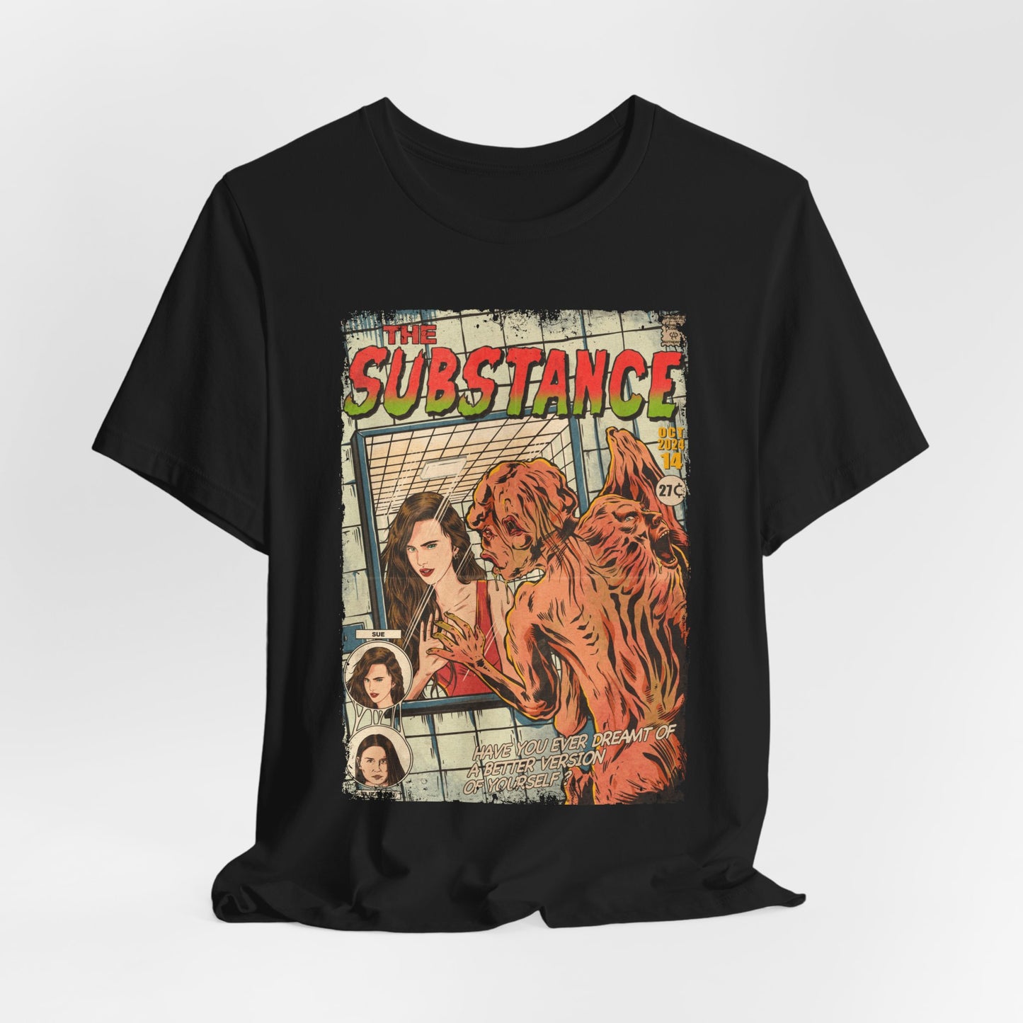 The Substance Horror Movie | Unisex Graphic Short Sleeve Tee