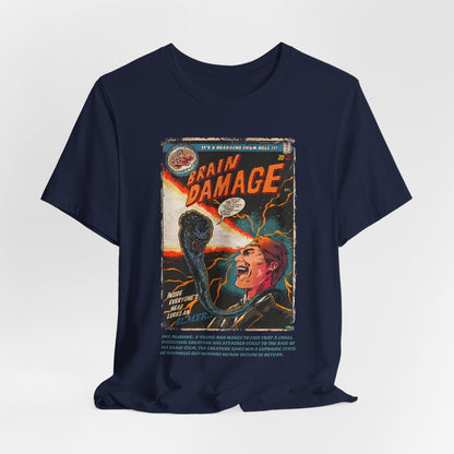 Brain Damage Horror Movie | Unisex Graphic Short Sleeve Tee