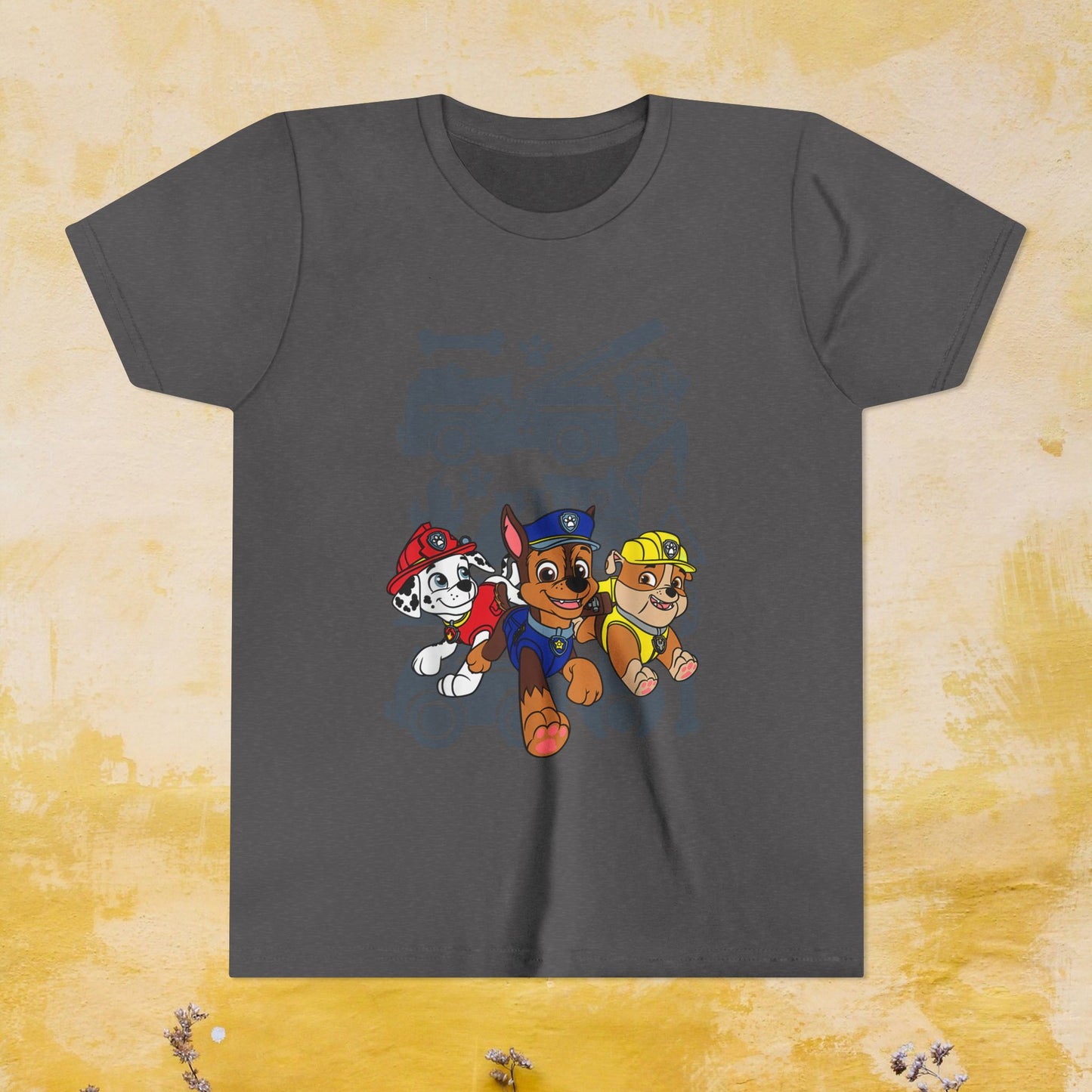 Paw Patrol T-shirt - Animation TV Series Youth Short Sleeve Tee
