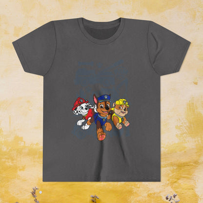 Paw Patrol T-shirt - Animation TV Series Youth Short Sleeve Tee