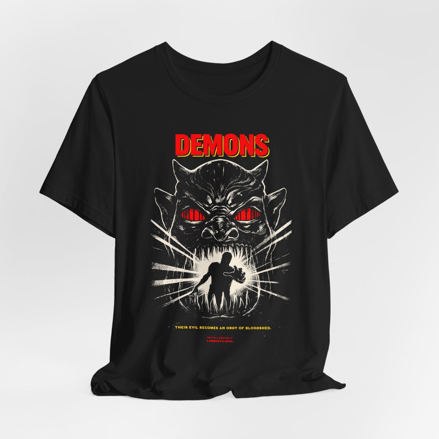 Demons Horror Movie T-Shirt | Unisex Graphic Short Sleeve Tee