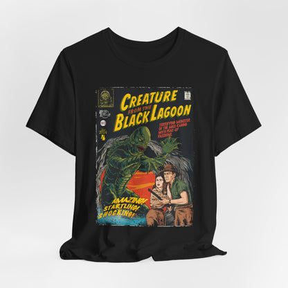 Creature From The Black Lagoon Horror Movie | Unisex Graphic Short Sleeve Tee